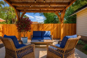 Terrace/patio - Perfect Cozy SA home Close to Downtown (San Antonio)