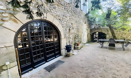 Apartment "Gîte Vincent" with Mountain View, Private Pool and Wi-Fi