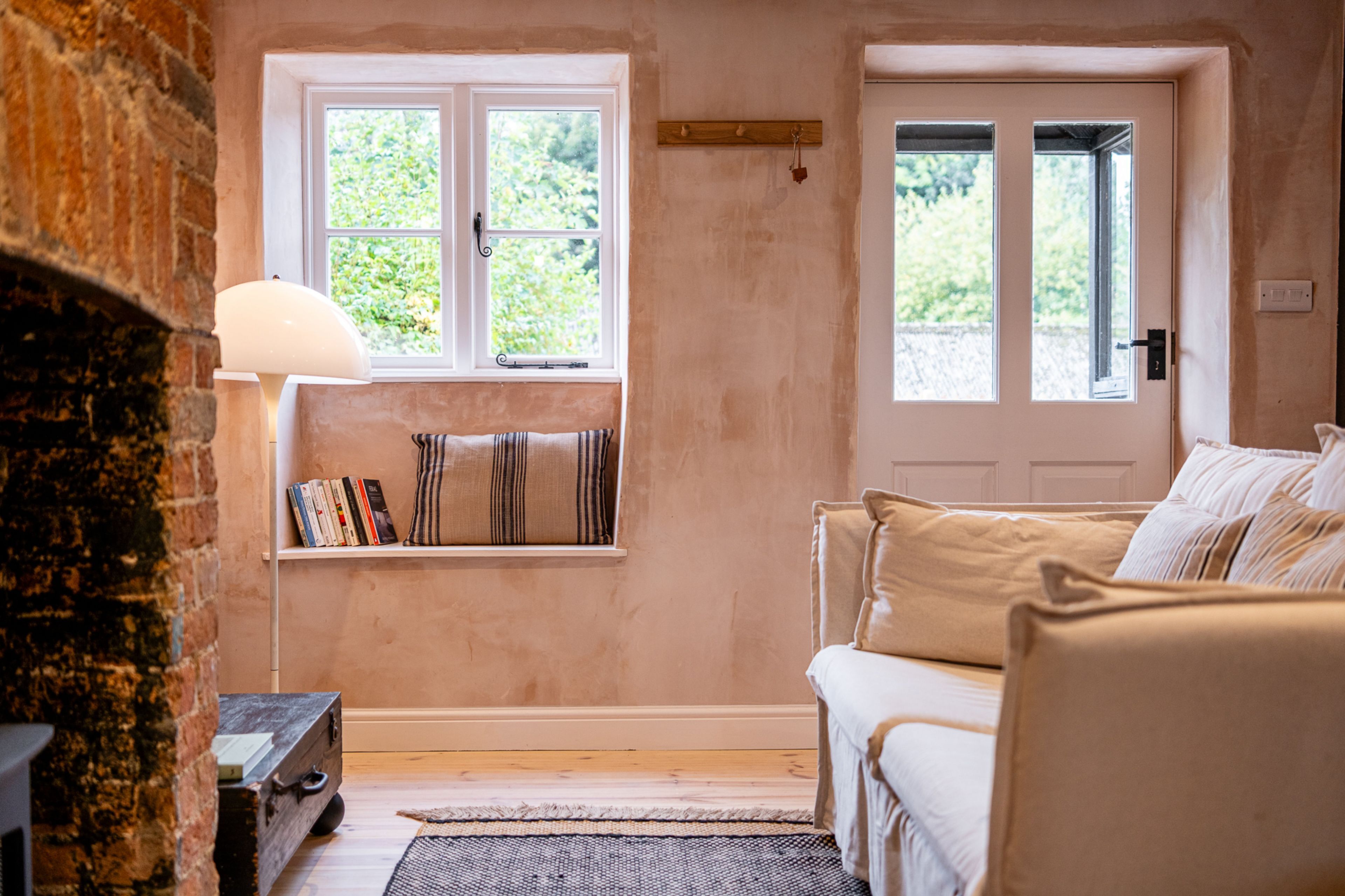 The sitting area at Thyme Cottage