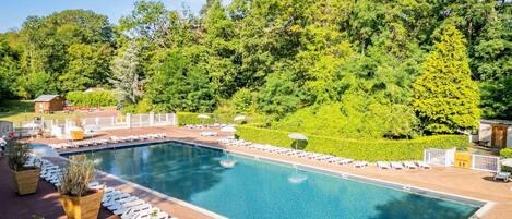 Una piscina climatizada