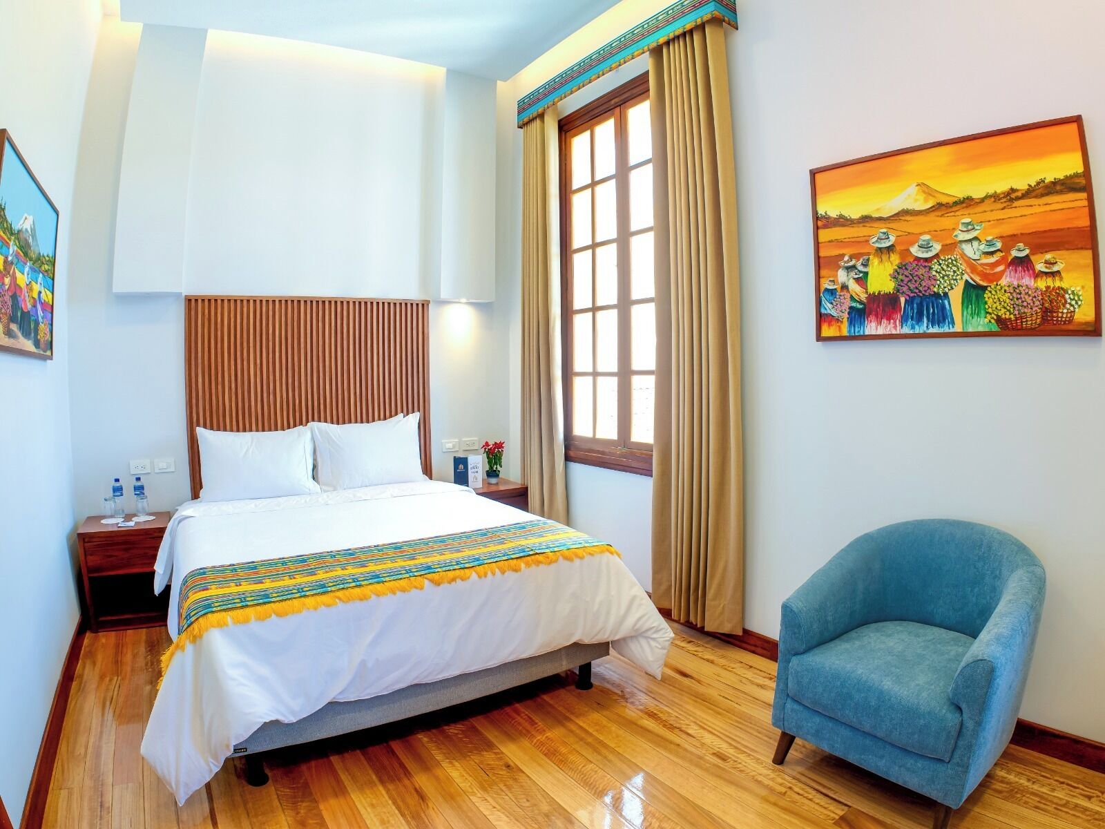 Habitación superior | Cortinas blackout, wifi gratis y ropa de cama 