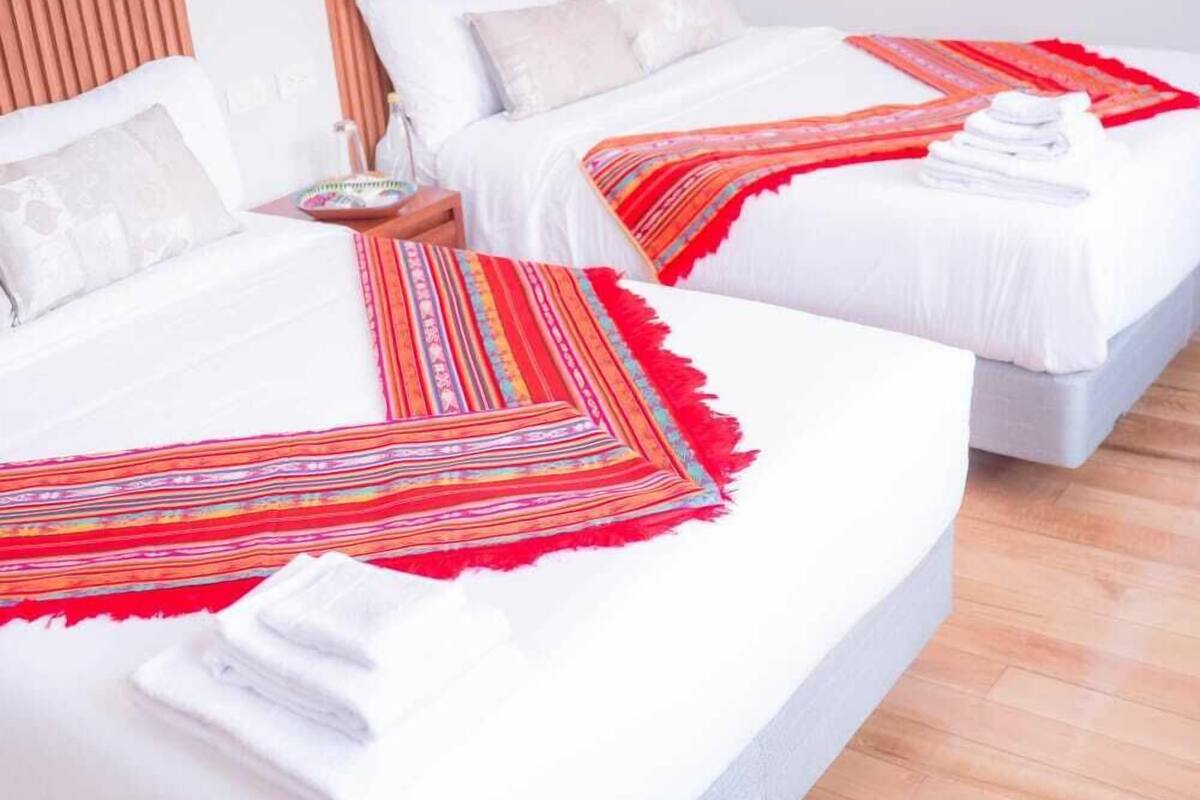 Comfort Quadruple Room, 2 Double Beds, Housekeeping | Blackout drapes, free WiFi