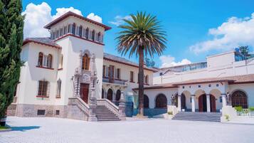 Framhlið gististaðar