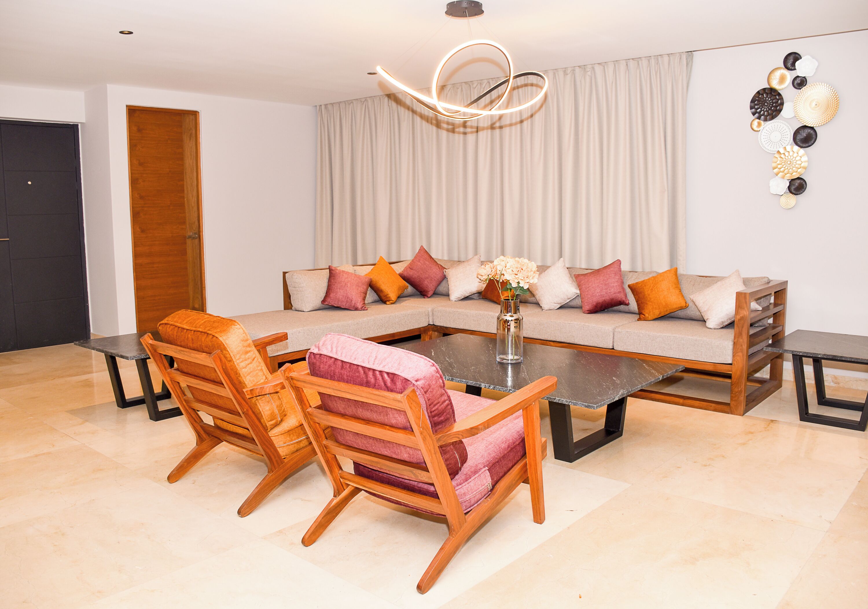 Apartment, 3 Bedrooms | Living room