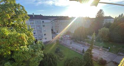 Modern apartment in a quiet location with free parking!