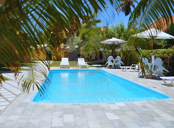 Alberca al aire libre 