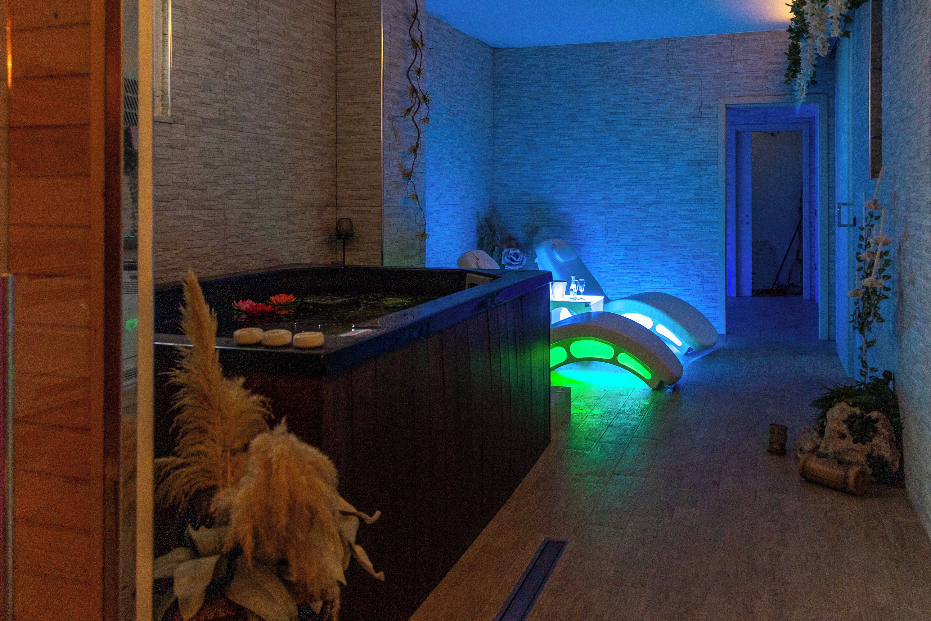 1 behandlingsrum och massage