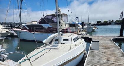 Perfect 1-bedroom boat in awesome Sausalito for a unique stay