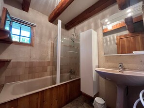 Bathroom - Charming half-chalet in a green setting in Pra-Loup (Pra-Loup)