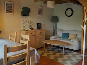 TV - Charming half-chalet in a green setting in Pra-Loup (Pra-Loup)