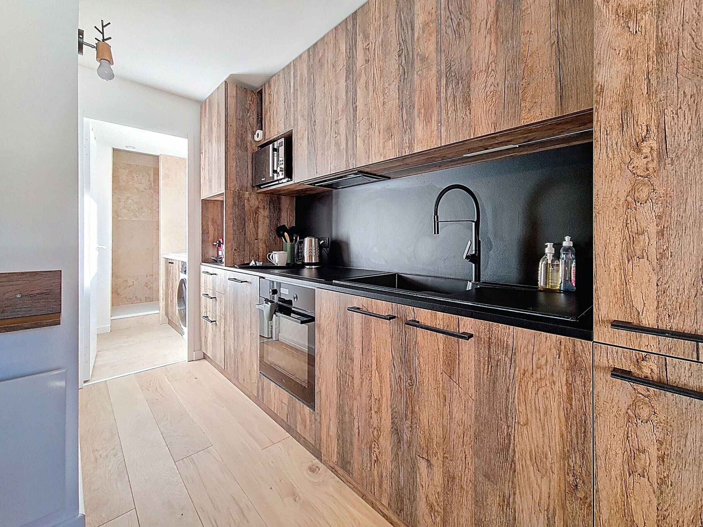 Refrigerador, microondas y lavavajillas 