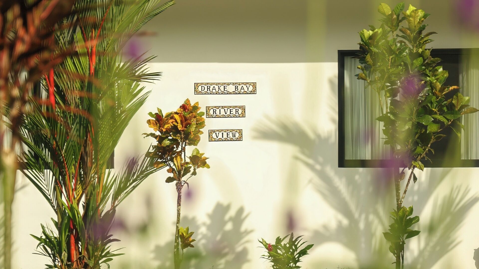 Façade de l’hébergement