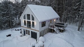 Exterior - Northview Chalet | Brand New, Hot Tub, Spacious (Conway)