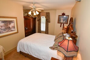 Iron/ironing board, WiFi, bed sheets - The Sample Room  at The Historic Eureka Inn and Event Center (Jonesborough)