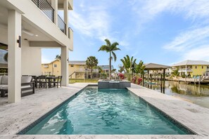 A heated pool - Oyster Cluster Vacation Home (Fort Myers Beach)
