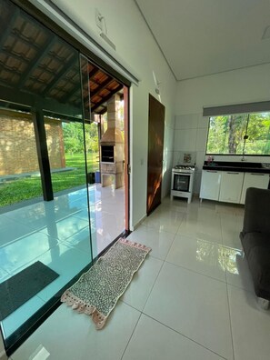 Family Chalet, Lanai, Courtyard View | Living area - Camping Rio Formoso LTDA (Bonito)