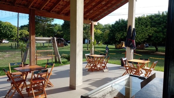 Free daily buffet breakfast - Camping Rio Formoso LTDA (Bonito)