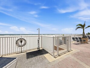 Condo, Multiple Beds (Redington Towers 3A) | Terrace/patio - Redington Towers 3A (Redington Shores)