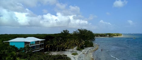 Sun loungers, beach towels