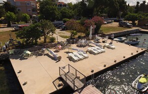 Property grounds - Stunning apartment in Turanj with WiFi (Turanj)