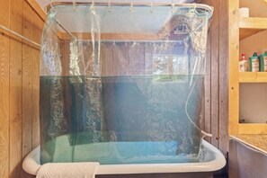 Hair dryer, towels, soap, toilet paper - Warm Cabin Vibes in Boise’s Best Neighborhood (Boise)