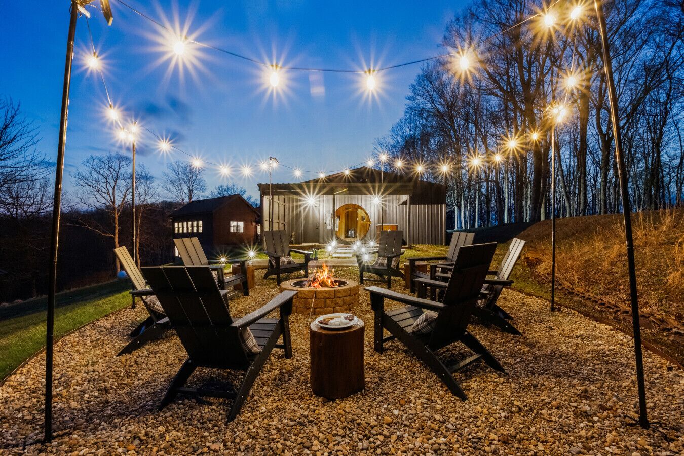 Overnatningsstedets område