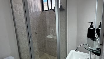 Free toiletries, hair dryer, towels, soap