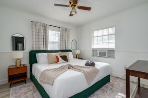 2 Schlafzimmer, Schreibtisch, WLAN, Bettwäsche