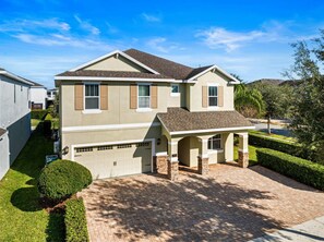 Exterior - New 8BR Luxury Retreat • Pool & Spa • Near Disney (Kissimmee)