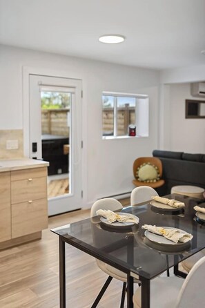 Dining - The Margaret of Hubbards Apt 1 - 7 Person Hot Tub (Hubbards)