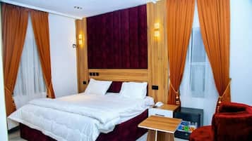 Habitación individual Deluxe | Escritorio, espacio para trabajar con un portátil, wifi gratis