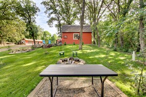 Outdoor dining - “The Playhouse In The Woods” (Sauk Centre)