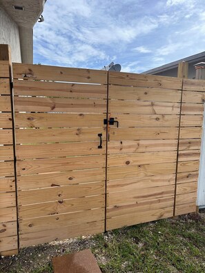 Enceinte de l’hébergement