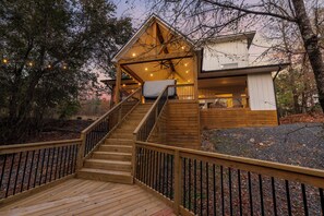 Exterior - Cozy Retreat |  Pool Table, PingPong, Playset (Broken Bow)