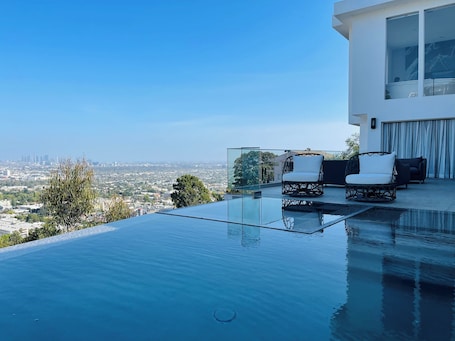 Outdoor pool.
Modern Hilltop Studio with Panoramic City & Sunrise Views