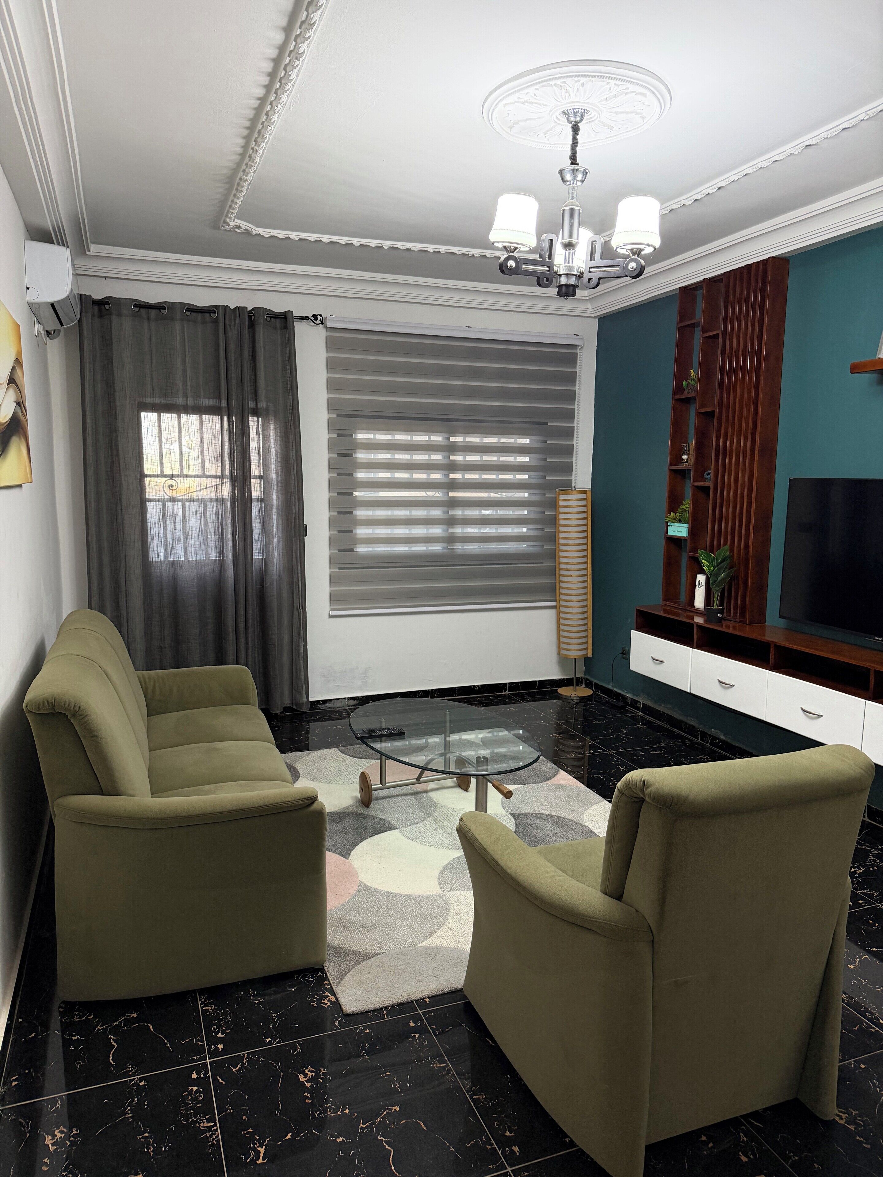 Appartement Confort, balcon | Coin séjour