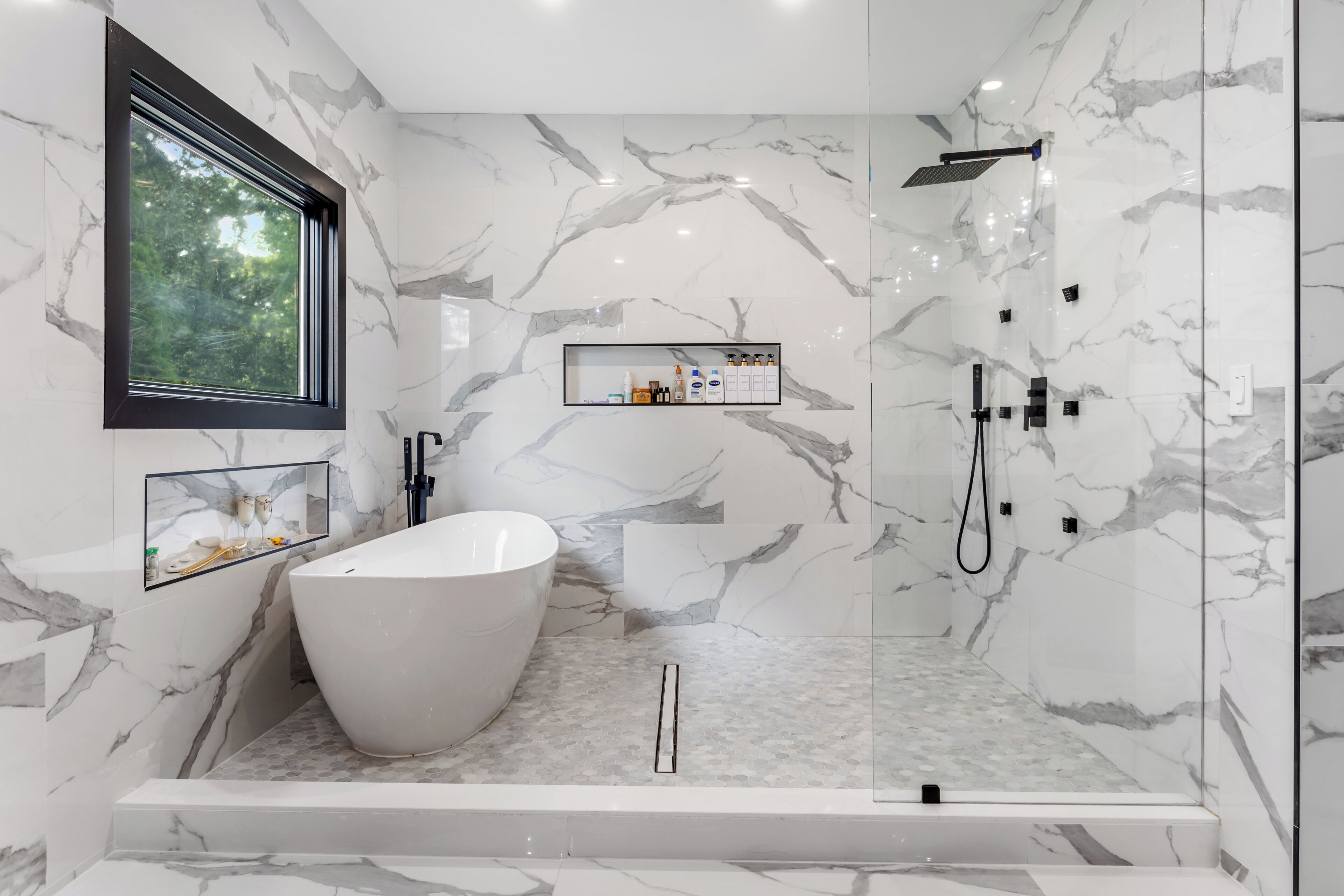 Towels, soap, toilet paper