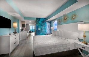 2 bedrooms, iron/ironing board, free WiFi, bed sheets - Upgraded Oceanfront condo at Crown Reef Resorts (Myrtle Beach)