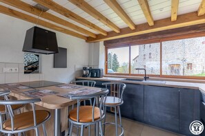 Fridge, microwave, oven, dishwasher - Les Collanges - CUNLHAT (CUNLHAT)