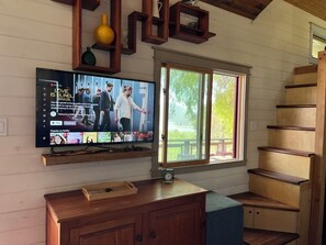 Interior - Cozy & romantic tiny house w/magnificent views, hillside pool, & adorable goats (Escondido)