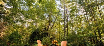 Modern Woodland Escape w Wshr dryer and Large Yard