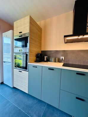 Fridge, microwave, oven, stovetop - Casa Terras do Douro (Armamar)