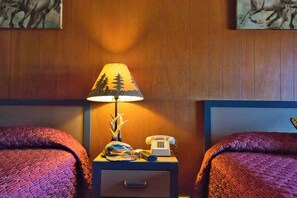 Classic Double Room, 2 Queen Beds, Non Smoking | Laptop workspace, free WiFi - The Lodge Motel (Fort Garland)