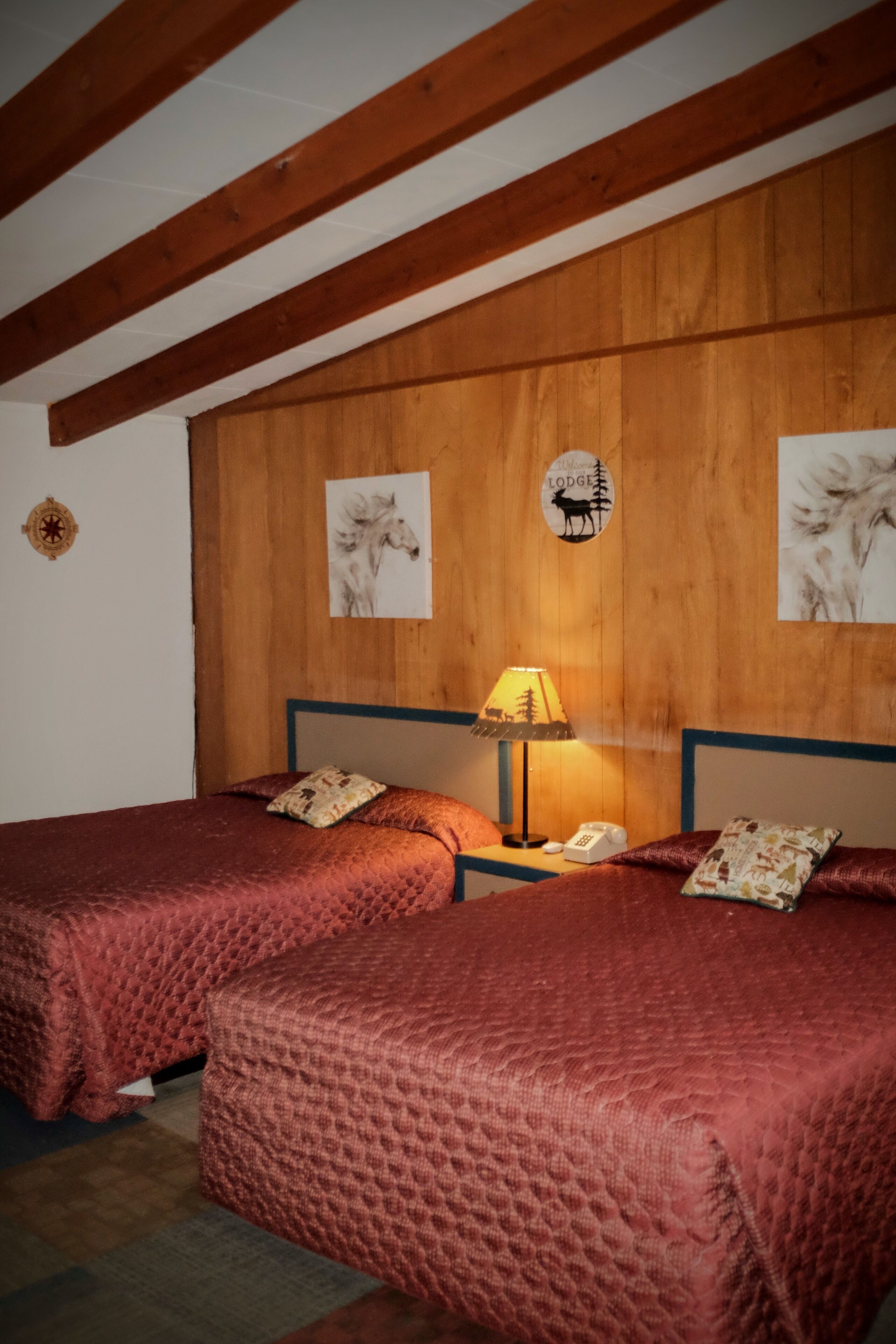 经典双人房, 2 张大床, 无烟房 | 笔记本电脑工作区、免费 WiFi