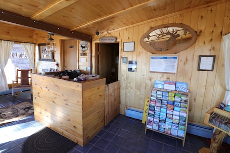 Interior. The Lodge Motel