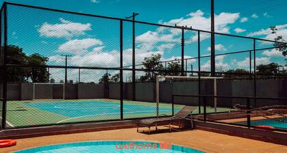 Apto em Campo Grande com Piscina e churrasqueira