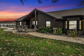 Exterior - Lakefront Ozarks 5 Br Home w/ Private Dock & Pool (Sunrise Beach)