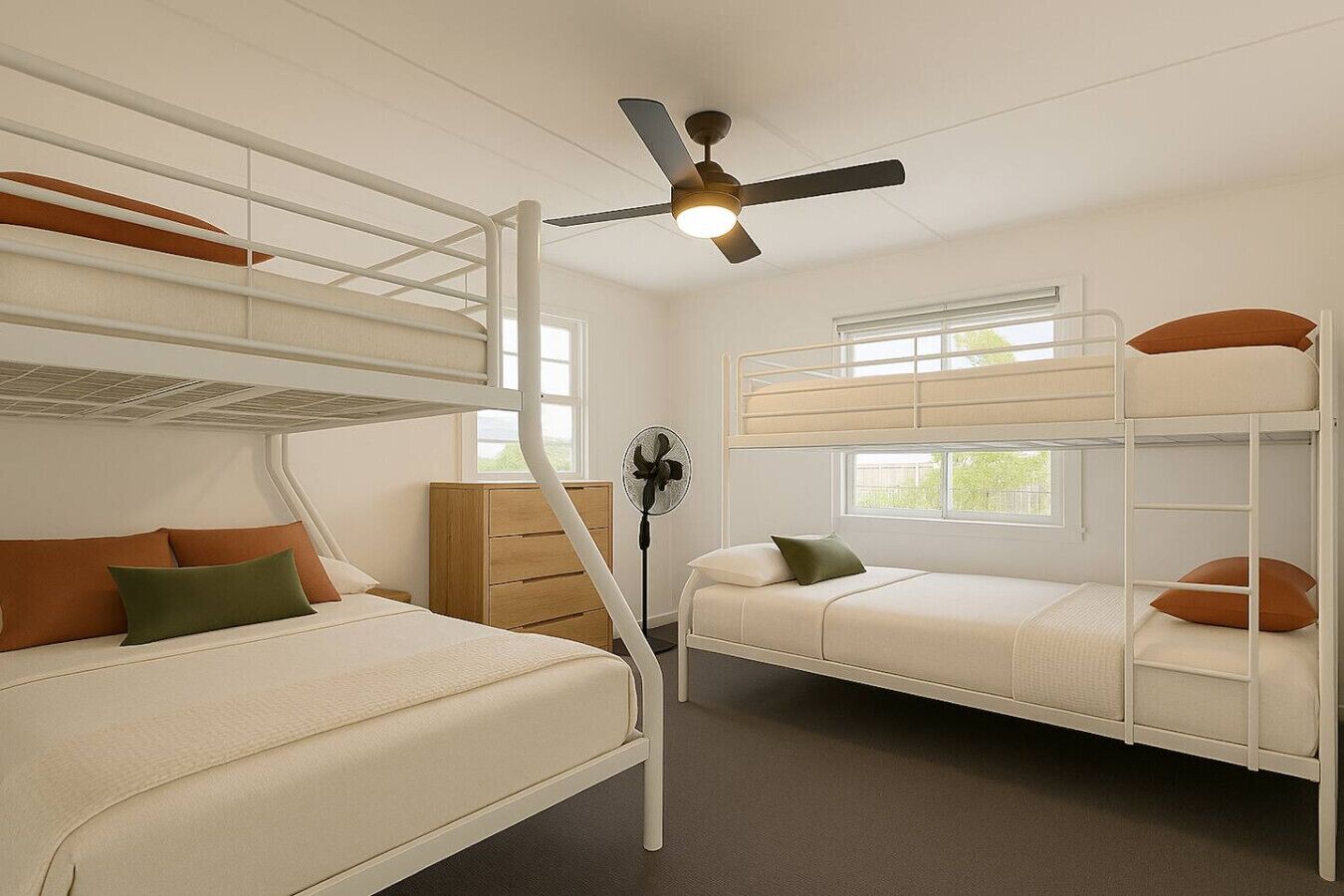 3 chambres, fer et planche à repasser, Wi-Fi gratuit, draps fournis