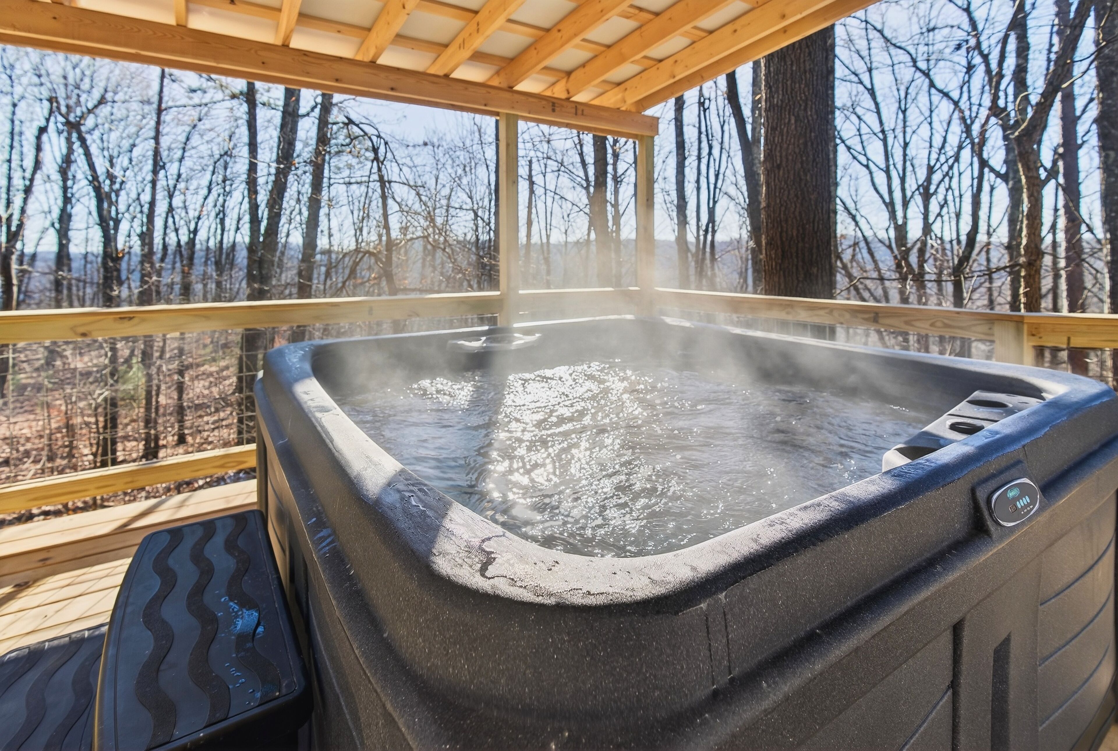 Bain à remous extérieur