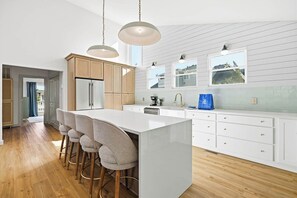 Fridge, microwave, oven, stovetop - Shell Yeah! | 840 ft to the beach | Private Pool (Virginia Beach)